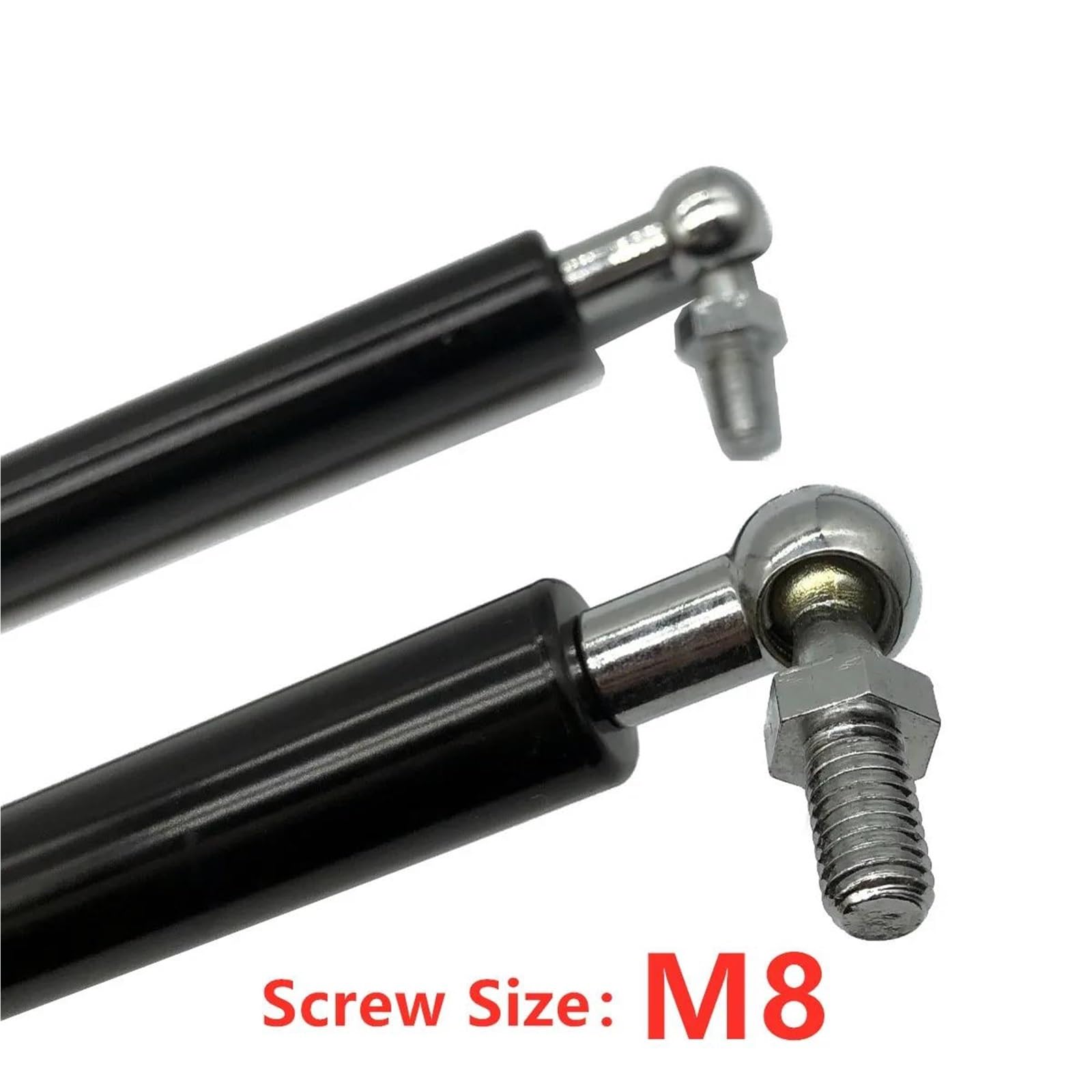 Tige de support télescopique Vérins De Capot Avant Universels 300-600 Mm 200N 2X Pour Voiture, Coffre Arrière, Hayon, Amortisseur, Ressort À Gaz