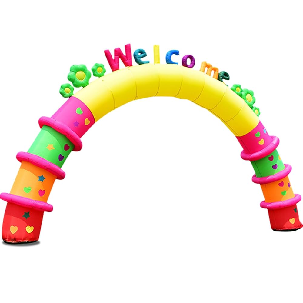 エアブロー　ドリームアーチ Amazon.co.jp: JIAWANSHUN エアアーチ インフレータブルアーチ