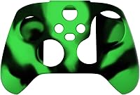 Vista 9 de PlayVital Camouflage Soft Anti-Slip Silicone Cover for Xbox Series X Controller, Rubber Case Protector for Xbox Core Wireless Controller with Black