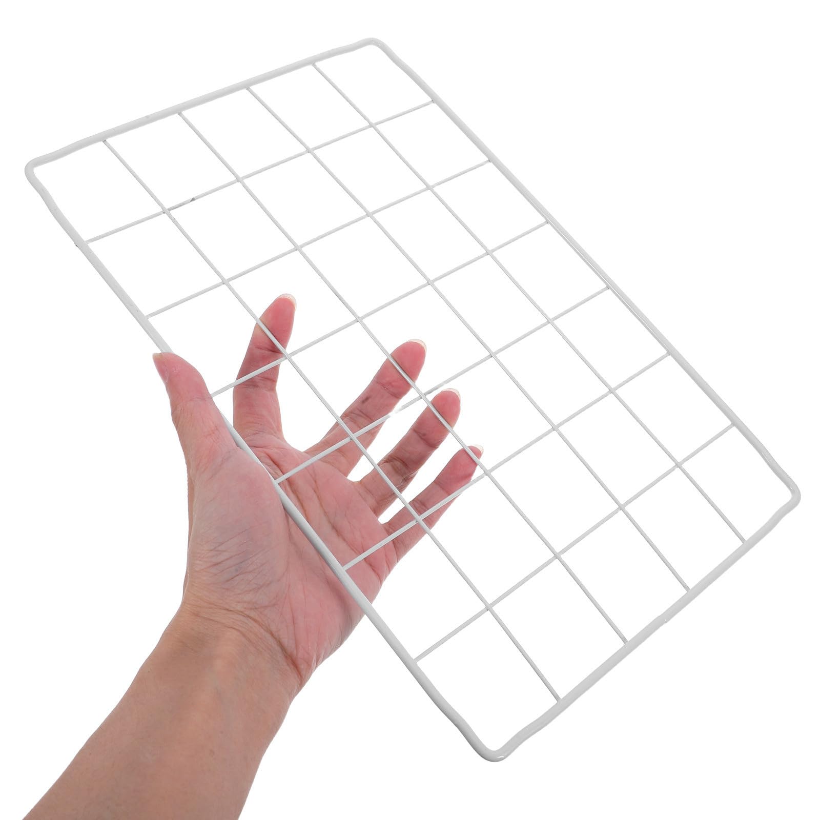 FOMIYES Divisores Organizadores para Congelador de Hierro Blanco Diseño Ajustable para Almacenamiento en Refrigeradores y Organización de Alimentos