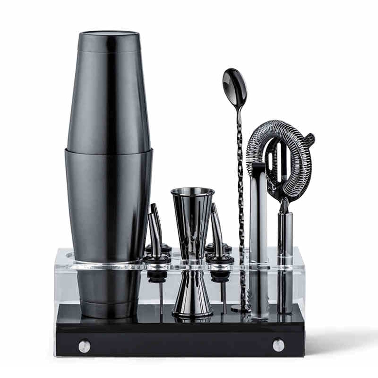 Shaker do koktajli Pij blender Zestaw Shaker Cocktail Set Barman Zestaw Koktajlowych Koktajl Shaker Bar AKCESORIA DO HOME BAR SET Shaker Bar (Kolor: F)