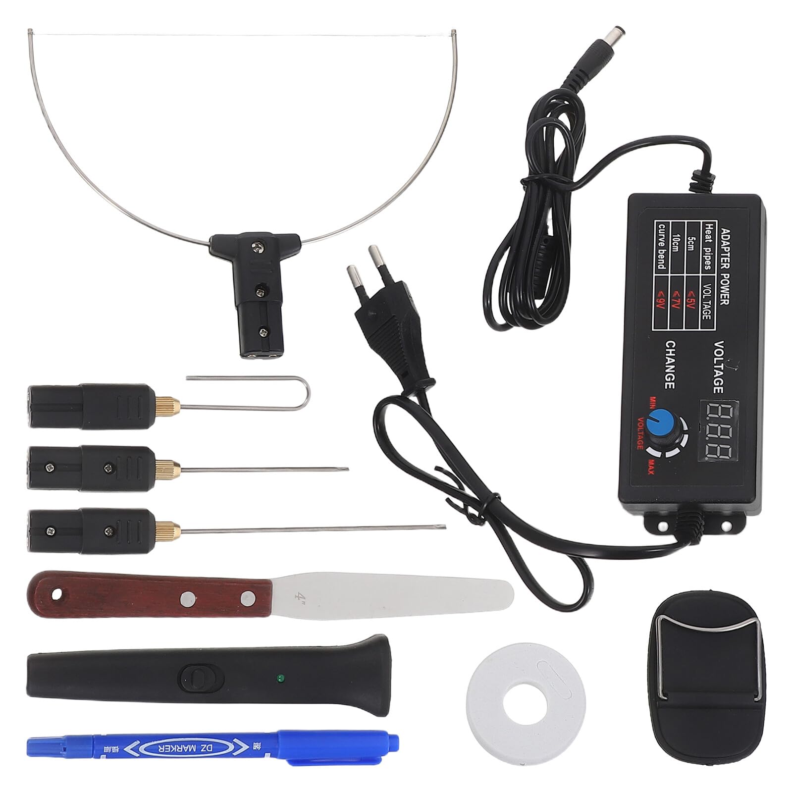 Stylo coupe-mousse électrique réglable iplusmile pour découpe thermique de polystyrène AC220V