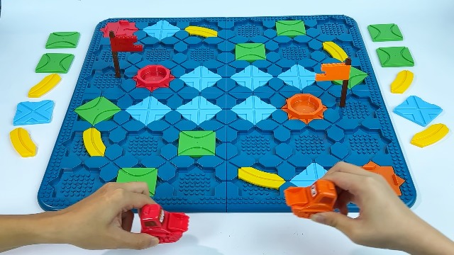 4 Year Old Boy Birthday Gift Logical Road Track Builder Puzzle Games, STEM Family Board Game, Educational Smart Brain Teasers Montessori Puzzles Toys, Preschool Learning Early Birthday Gifts For Kids Boys Girls
