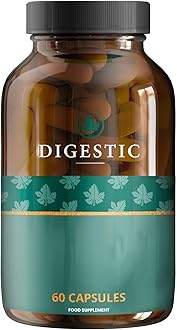 DigesticLaxative for Constipation Relief, Stool Softener 100% Natural, 60 Capsules, Colon Cleanse, Bloating and Gas Relief