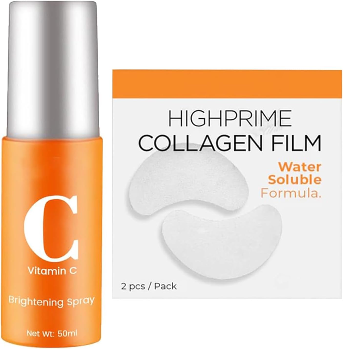 OXYA Yidkx™ Korean Technology Soluble Collagen Film, Highprime Collagen Film & Mist Kit, High Prime Collagen Film And Mist (1Bottle+1Pack)