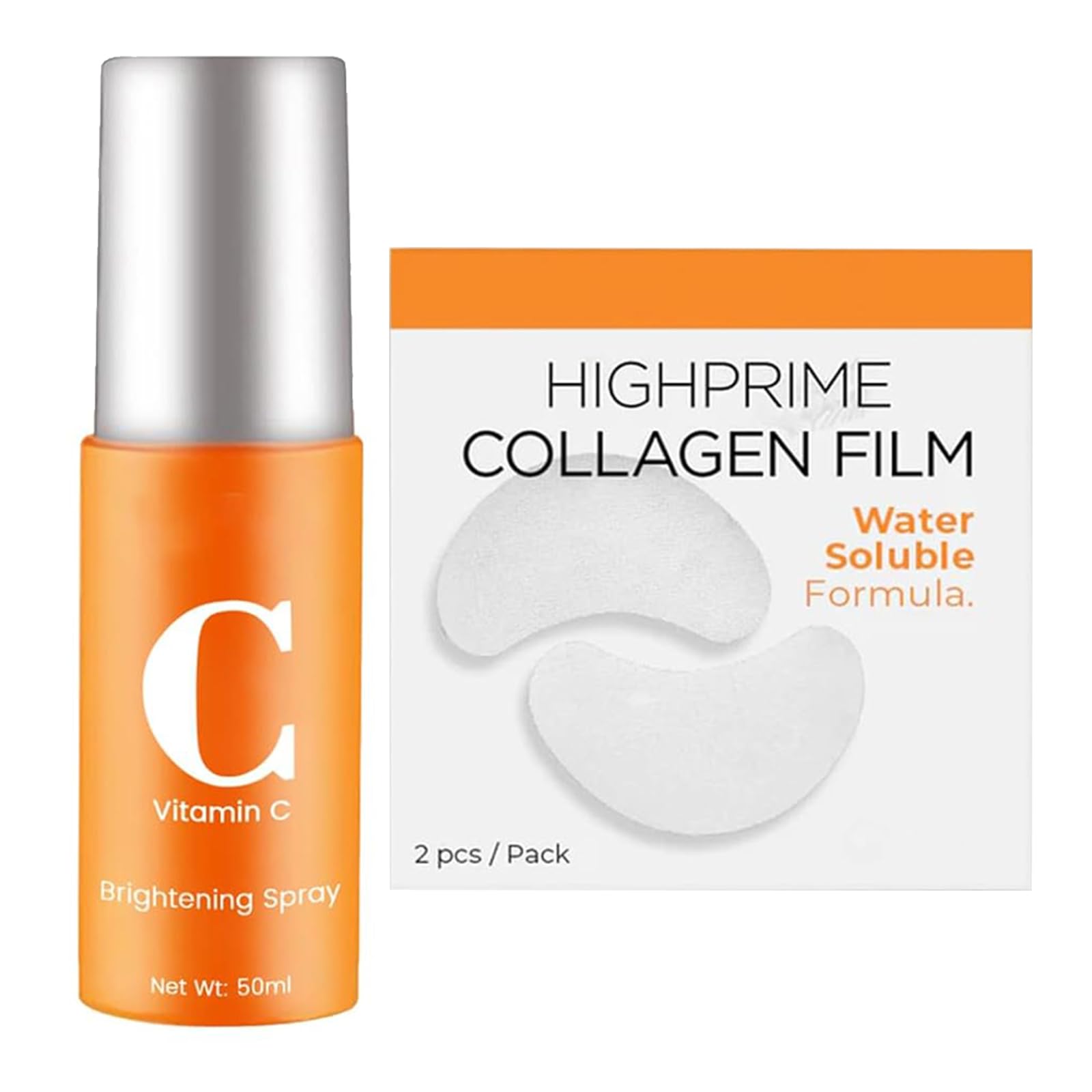 OXYA Yidkx™ Korean Technology Soluble Collagen Film, Highprime Collagen Film & Mist Kit, High Prime Collagen Film And Mist (1Bottle+1Pack)