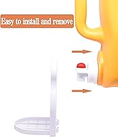 Vista 5 de Portavasos de detergente para ropa sucia, colector de goteo de detergente, organizador de bandeja de líquido para suavizante de tela, dispensador