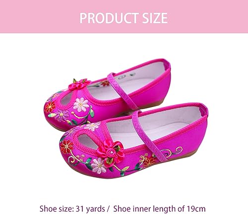 Miniatura 2 de RUIFUU Encanto Mirabel - Zapatos para niñas, disfraz de Halloween, cosplay, vestido Mirabel, zapatos planos Mary-Jane