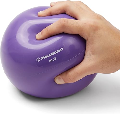 Miniatura 3 de Philosophy Gym - Pelota tonificante - Mini pelota medicinal con peso suave