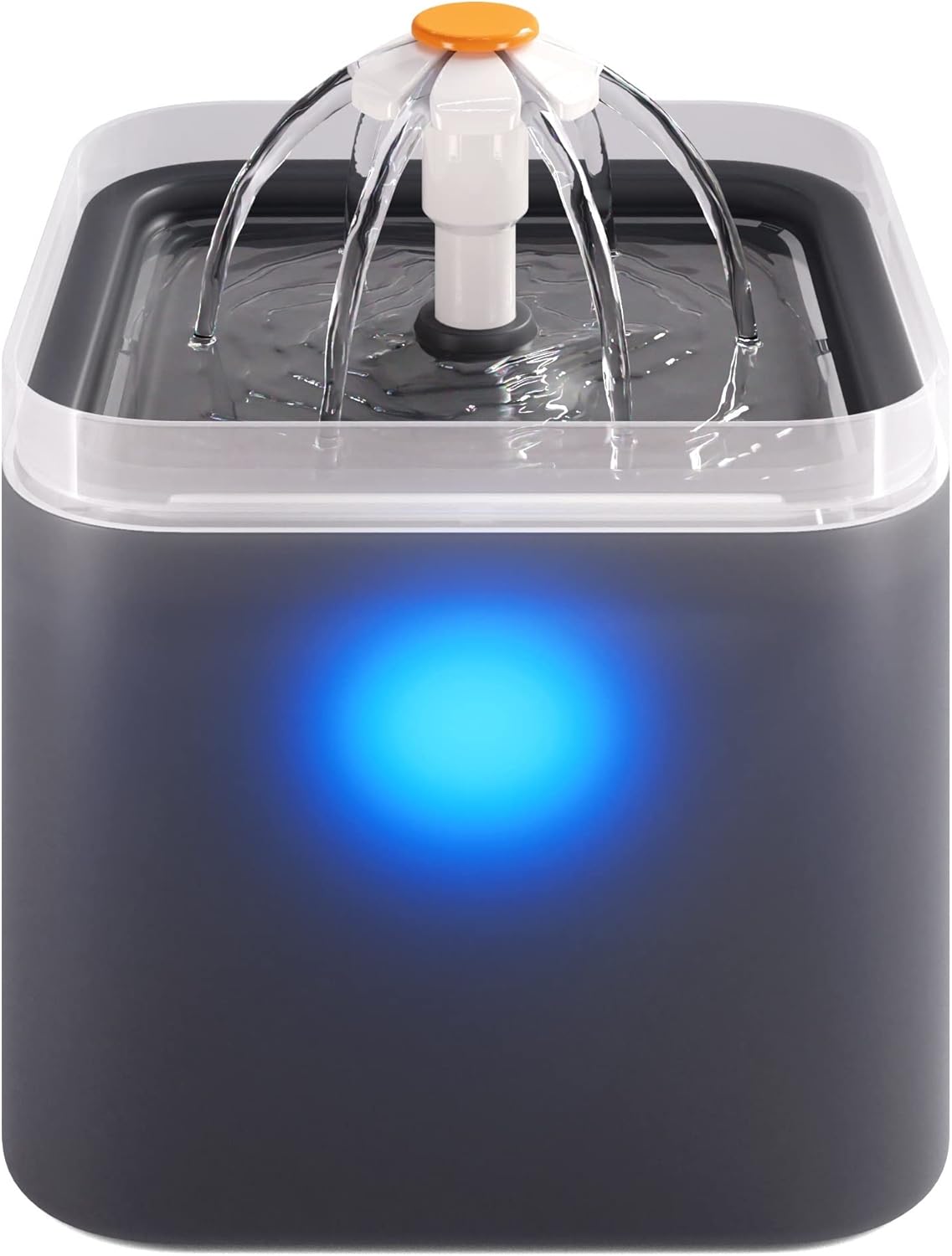 Dog & Cat Water Fountain for Drinking, Ultra Quiet (25dB) Triple Filter