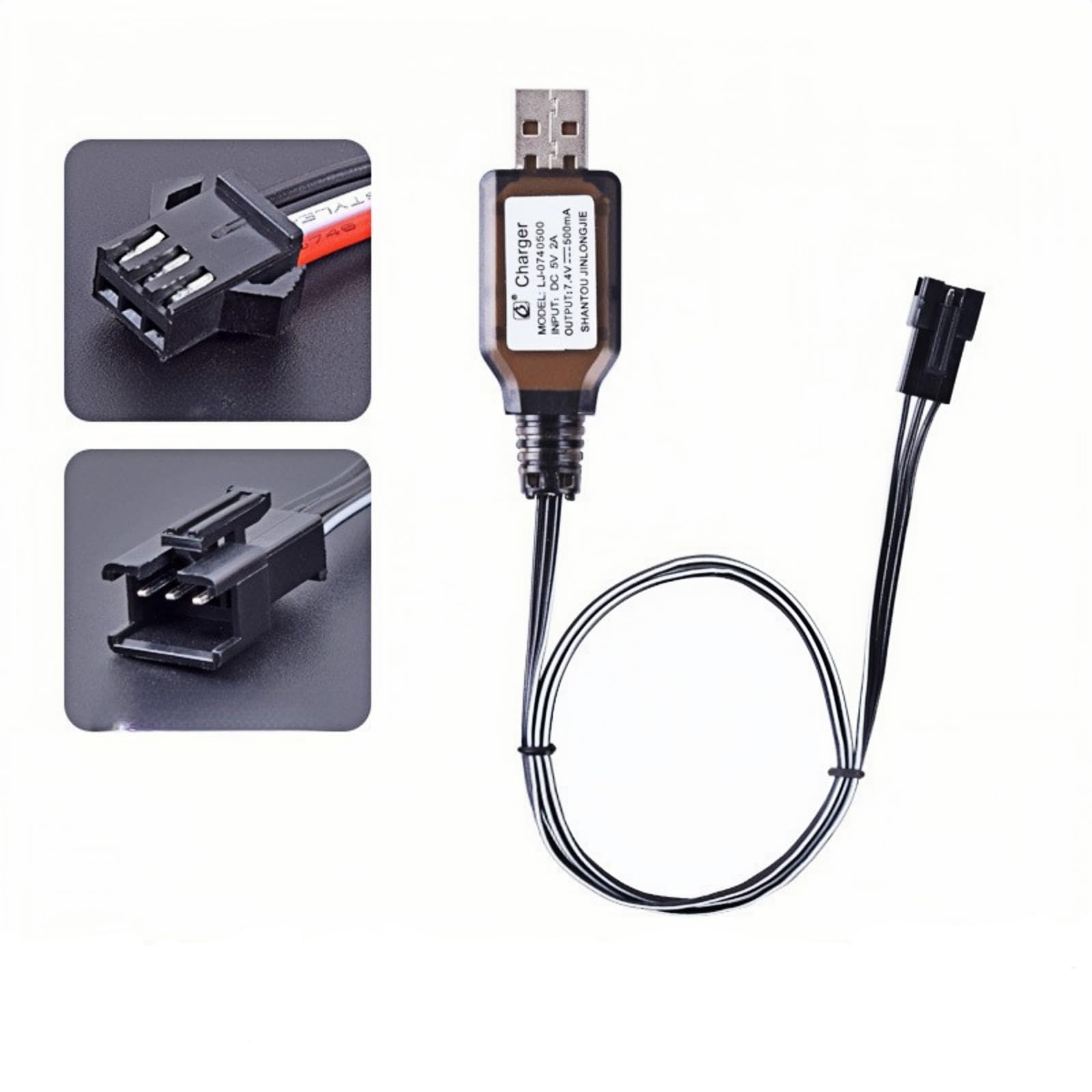 Chargeur De Remplacement Pour Casque Audio Ausom DT2 Pro Et SR1 - Alimentation Secteur - 6