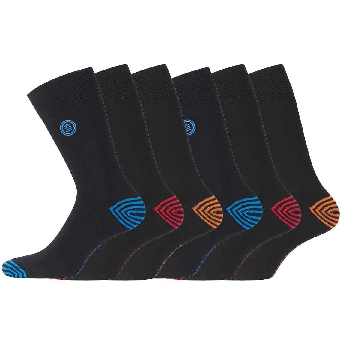 Serge Blanco Men's Chaussettes Ser/chvx6/1 Socks Not Applicable, As1/Aa, 43/46