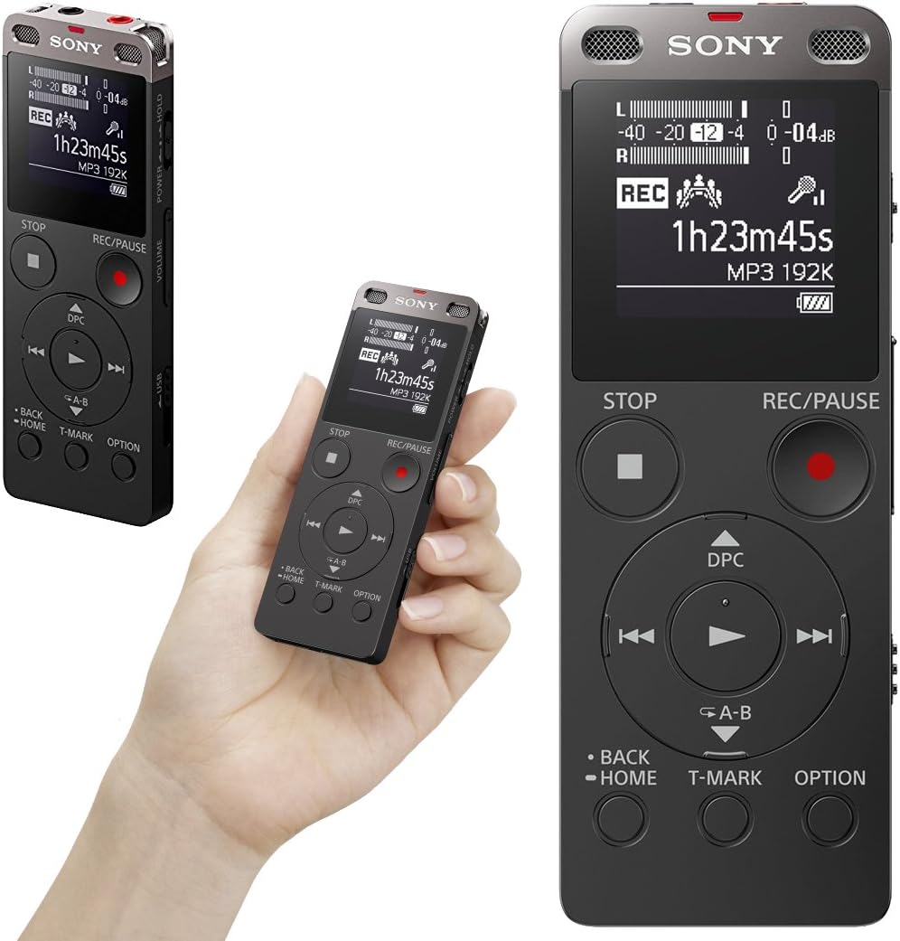 ضبط صوت دیجیتال استریو ICD-UX560 سونی با USB مستقیم