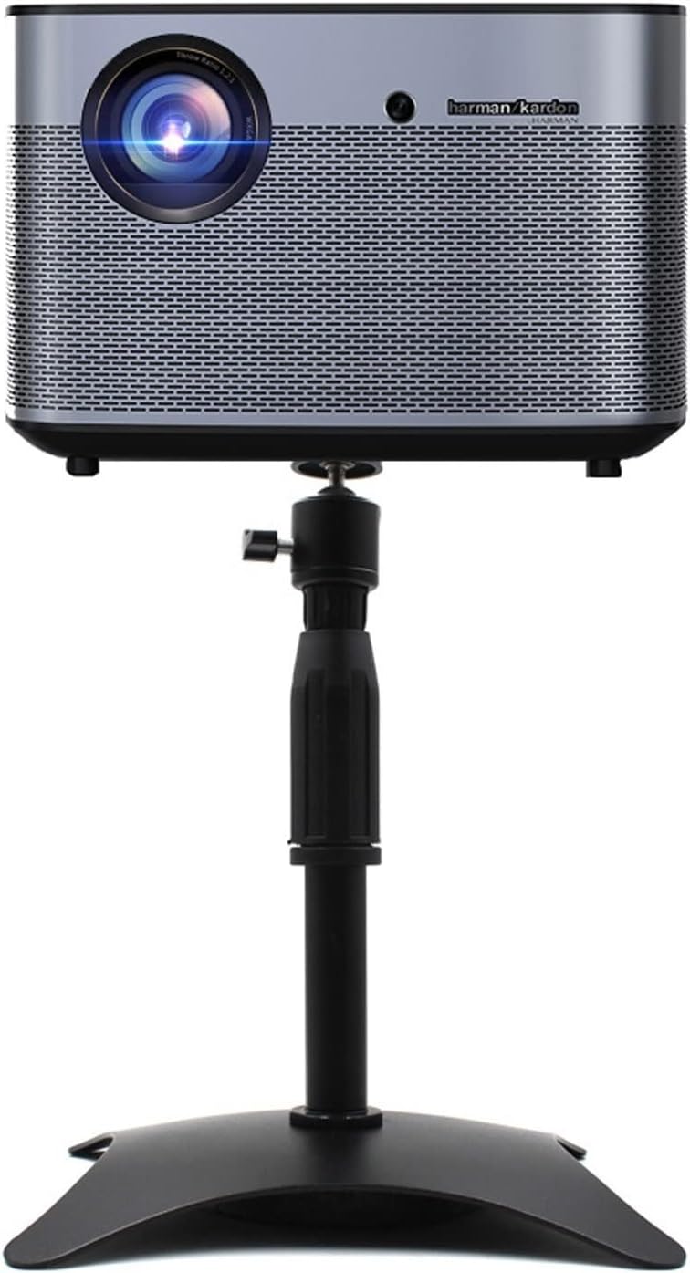 SONGCHAO Projector Mount Mini Desktop Projection Rack Desktop Mounting Rack Adjustable 360 Degree Rotating Head for Camera Projector Black Adjustable Office Projector Stand