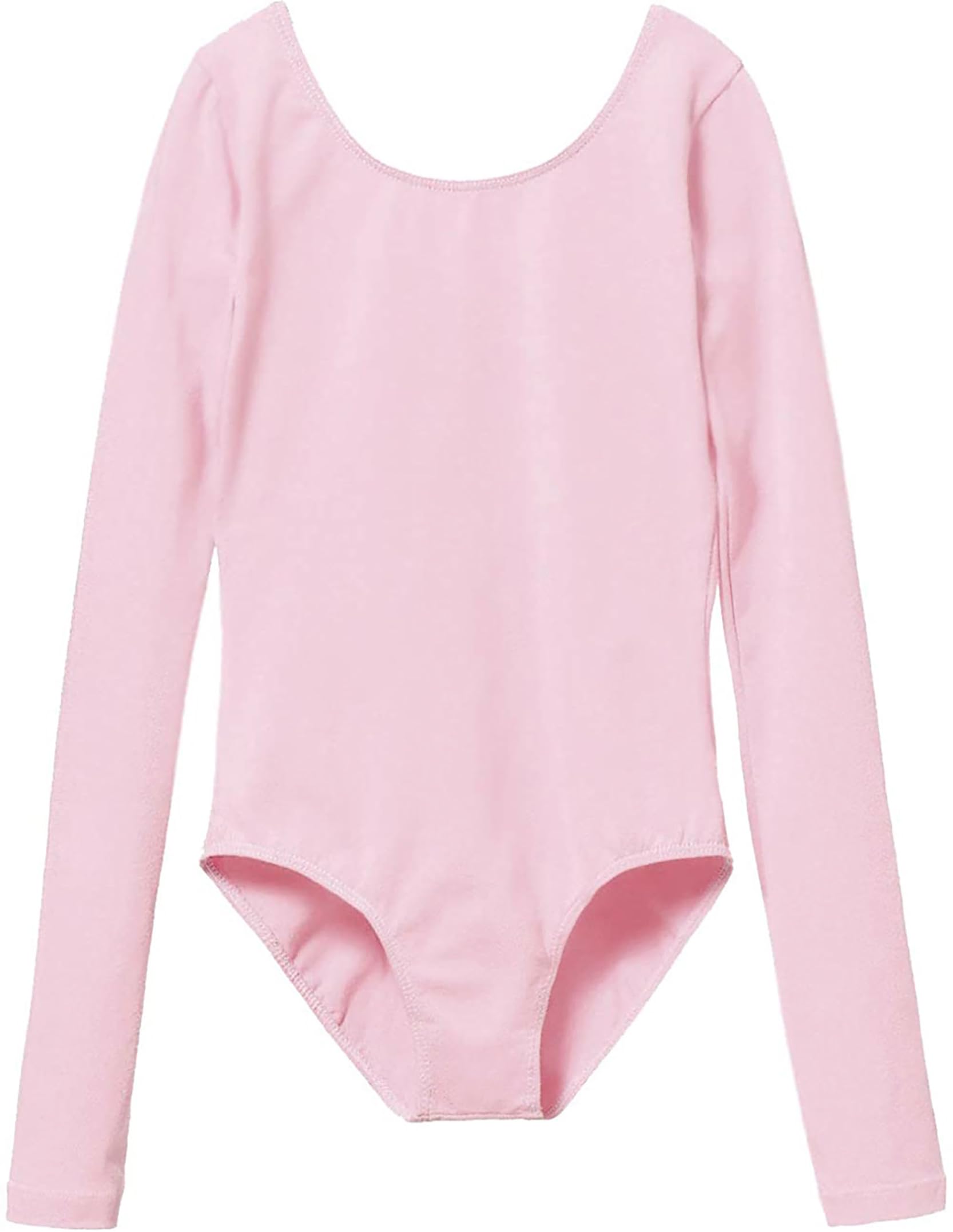 MdnMd Girls Classic Long Sleeve Leotard for Ballet Dance Gymnastics Toddler Kids Outfits
