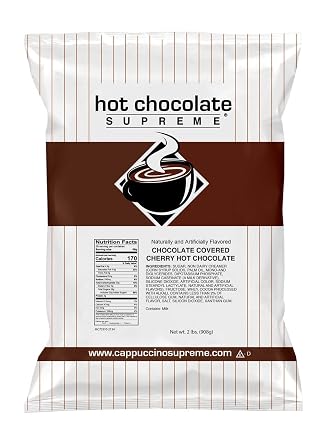 Hot Chocolate Supreme 2 lb bag Chocolate Covered Cherry Instant Hot Chocolate Mix