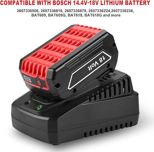 Miniatura 6 de Cargador de batería rápido para Bosch BC660 14.4V-18V batería de litio BC1880 BAT619G BAT619 BAT609G BAT609 BAT618 BAT618G BAT610G BAT614