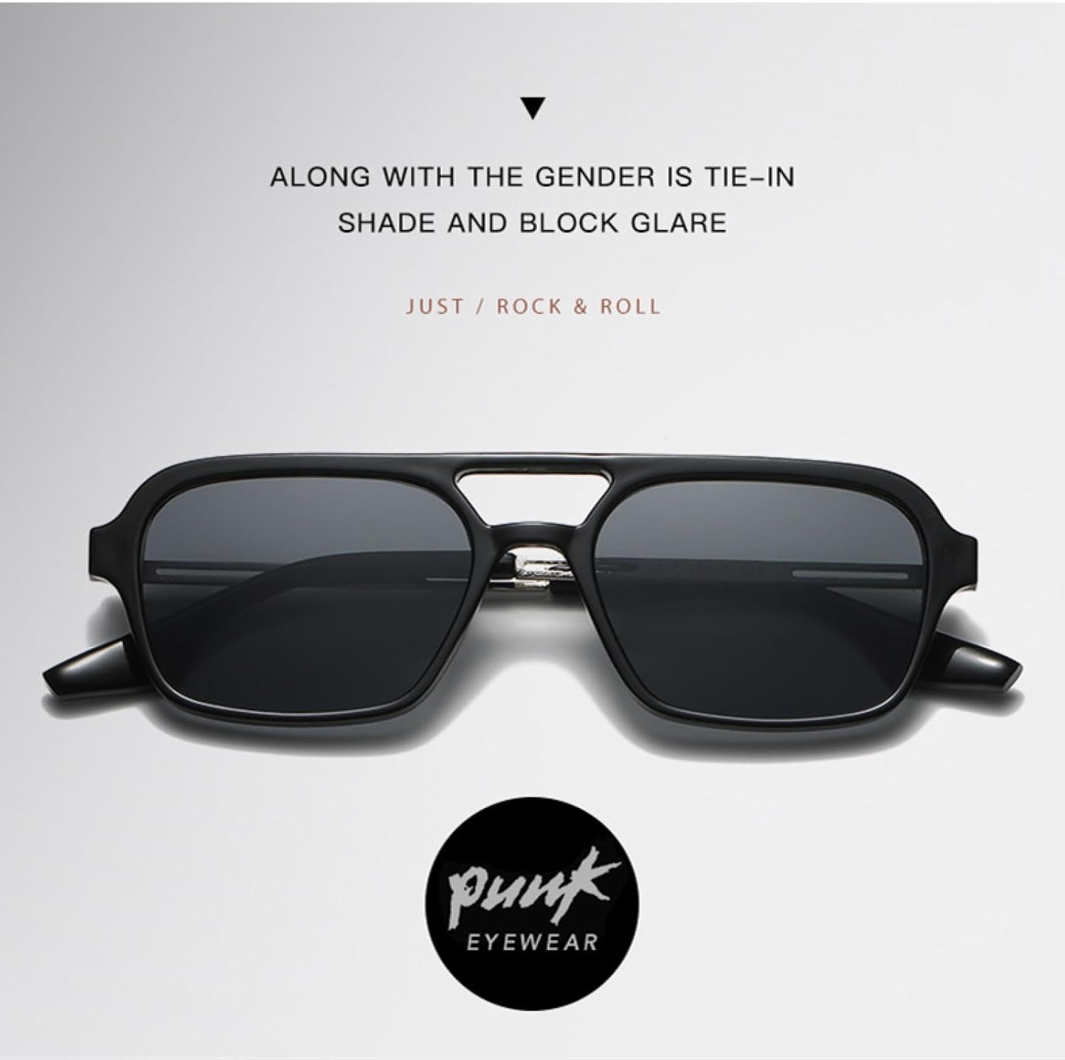 Fashion Punk Sunglasses Women Men Sun Glasses Vintage Uv400