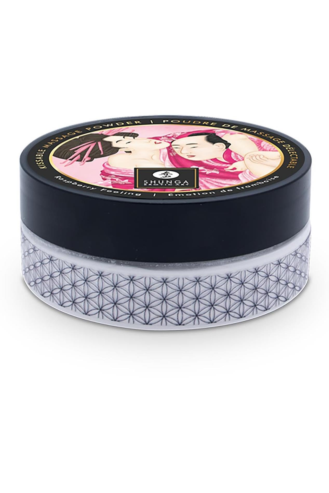 Shunga Kissable Massage Powder Raspberry Feeling Multicolor One Size