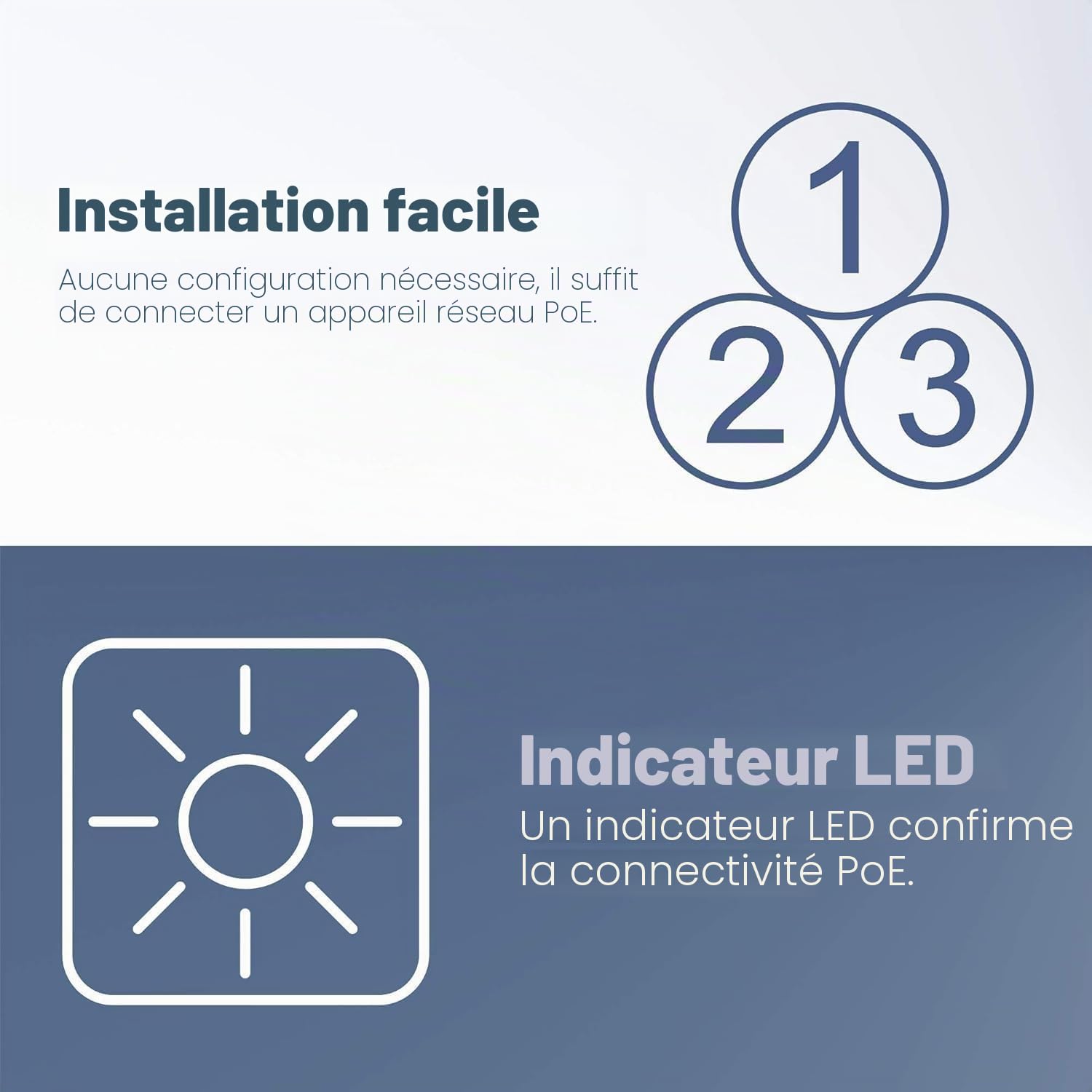 TRENDnet, TPE-115GI, Injecteur POE+, fournit Une Alimentation PoE (15,4 W) ou PoE+ (30 W) à des Distances de réseau allant jusqu'à 100 m (328 ft.)