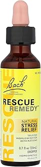 RESCUE Bach Original Flower Remedies, Remedy®, Natural Stress Relief, 0.7 fl oz (20 ml)