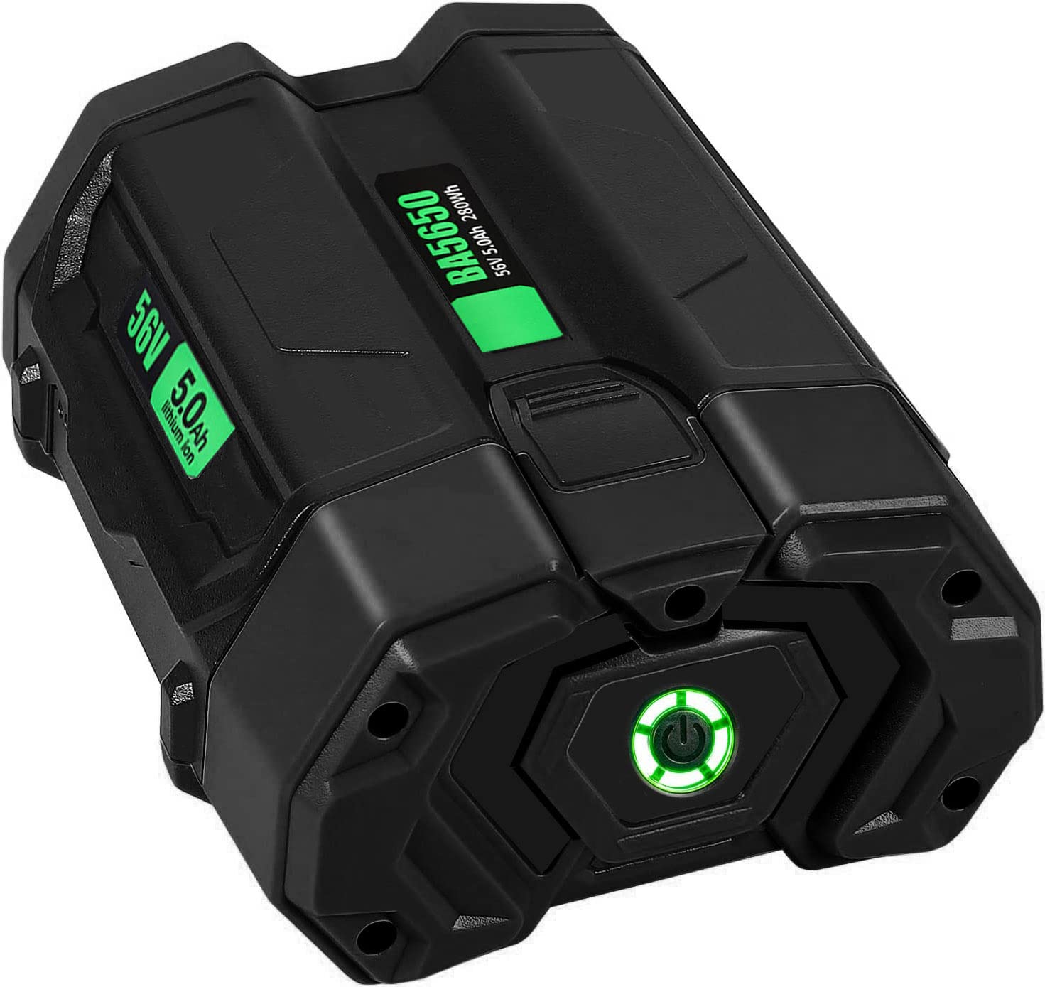 Replacement for EGO Battery 56V 5.0Ah for EGO BA2800 BA4200T BA4200 BA1400 BA2800T BA5600T, with All Power 56V EGO ST1502LB CS1604 CS1804 CS1403 LB4800 LB5804 HT2400 Tools