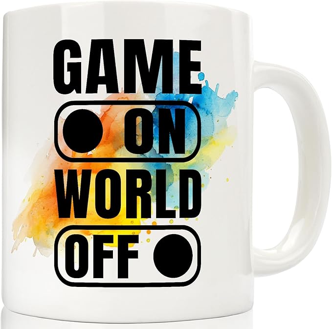 John Romero, Doom Creator, Mourns Death of Vince Zampella, Call of Duty Creator 11 61cNTJkMDEL. AC SX679 Breezy Valley Gamer Mugs for Men - Game On World Off - Christmas Gifts for Gamers, Gaming Office Mugs, Video Game Mug for Teen Boys, Funny Stocking Stuffer for Women, Birthday Gifts for Gaming Lovers