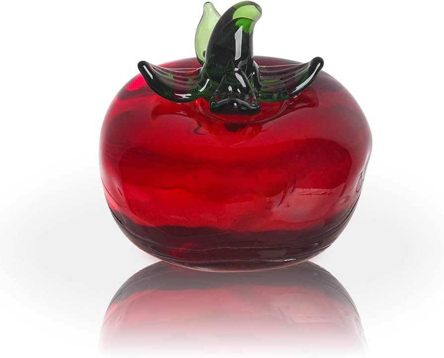 Amazon.co.jp: SWTHONY ガラスミニトマト 運気アップ 風水 開運 幸運