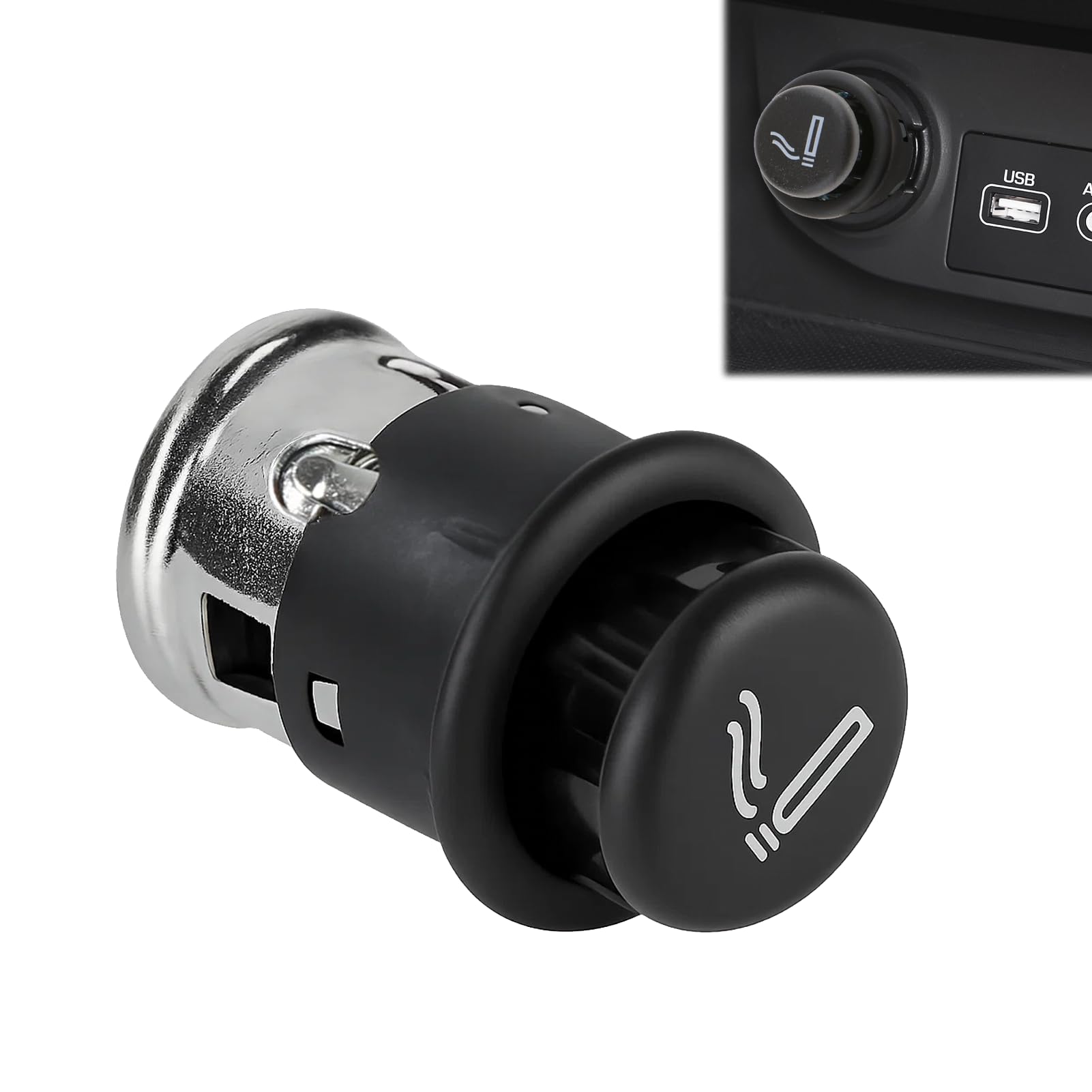 12V Zigarettenanzünder Stecker - Universeller Ersatzstecker Für Fahrzeuge, Boote, ATV