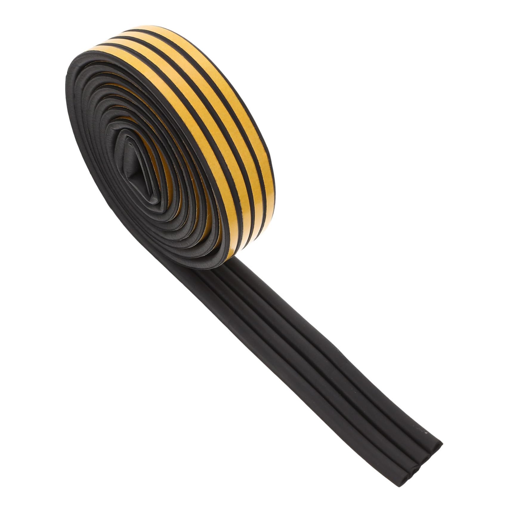 DECOMELODY Under Door Draft Stopper Seal Strip Self Adhesive Weather Stripping for Windows and Doors Noise and Windproof Type for Home Use