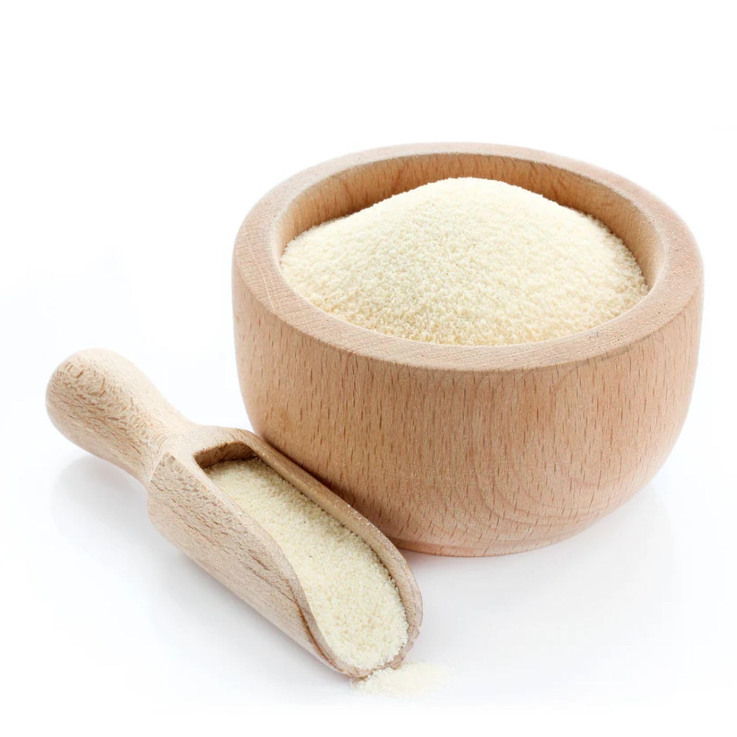 BONGIOVANNI FARINE E BONTA' NATURALI Semola Rimacinata di Grano Duro - Ideale per Pane, Pasta Secca e Fresca, Dolci - 5Kg