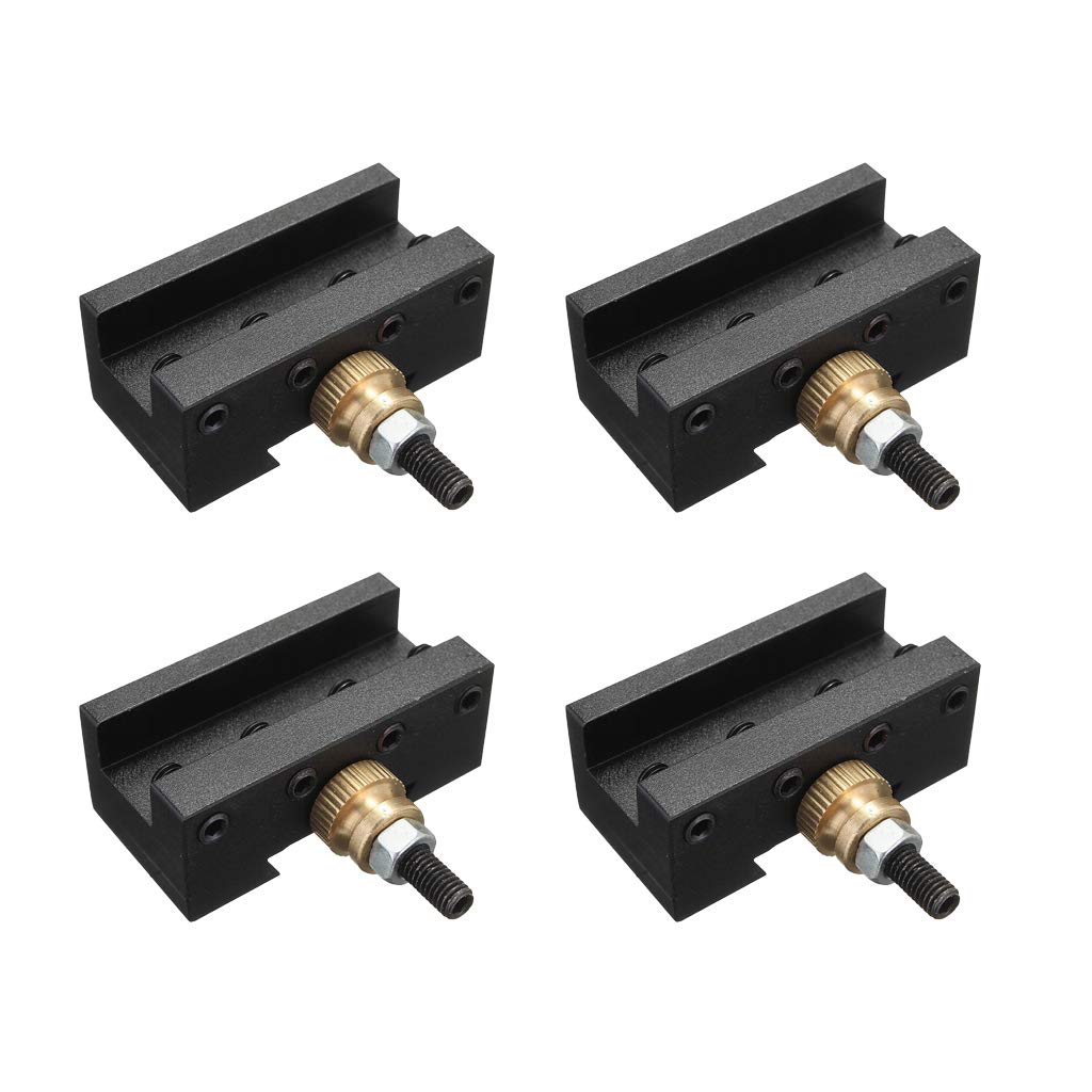 Portaherramientas de Fresado para Torno CNC de 1/4" Y 1/2", 4pcs