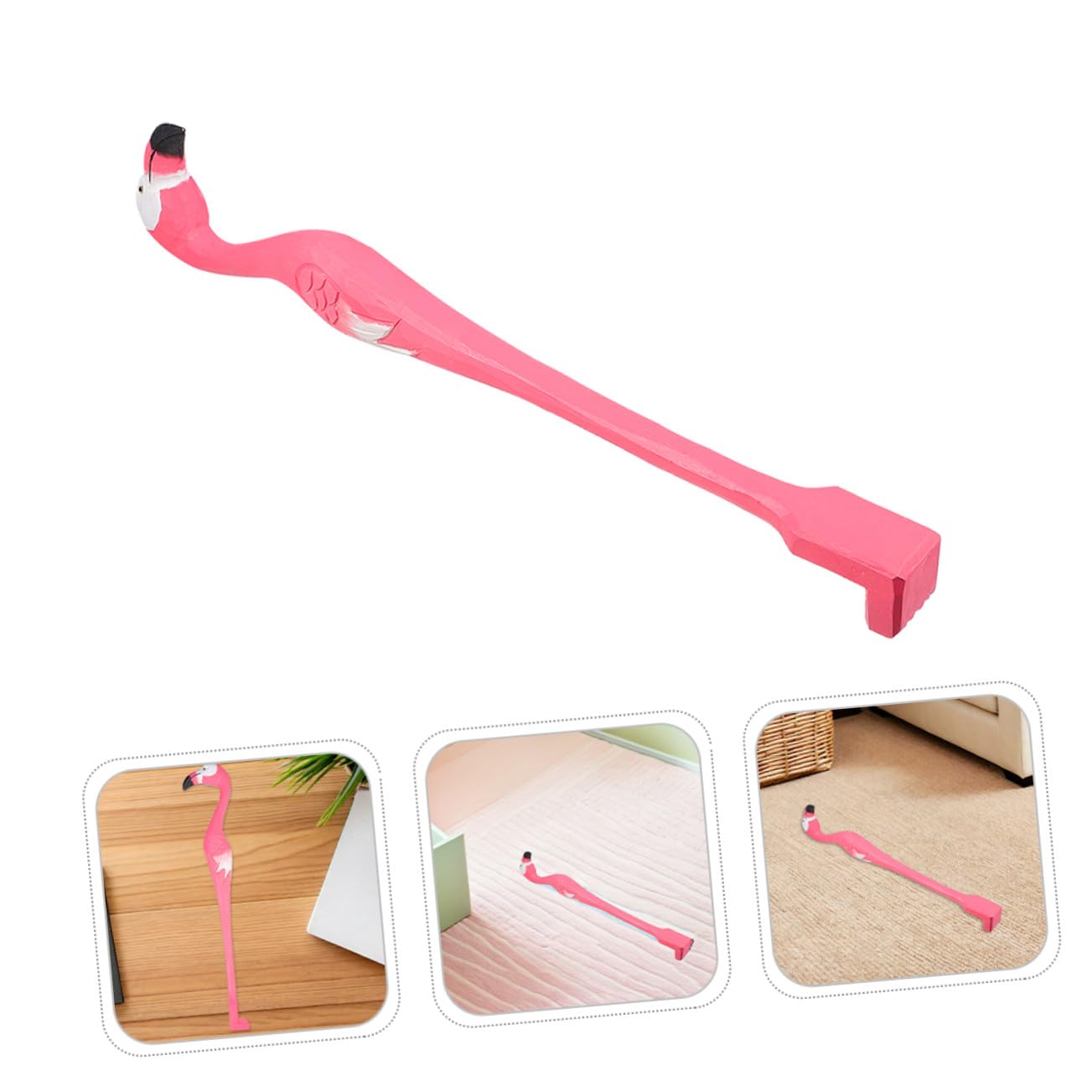 Yardenfun 2 Piezas Rascador de Espalda de Madera con Mango Diseño Artístico Forma de Animal para de Picazón Corporal Herramienta Portátil y Duradera para Hombres y Mujeres