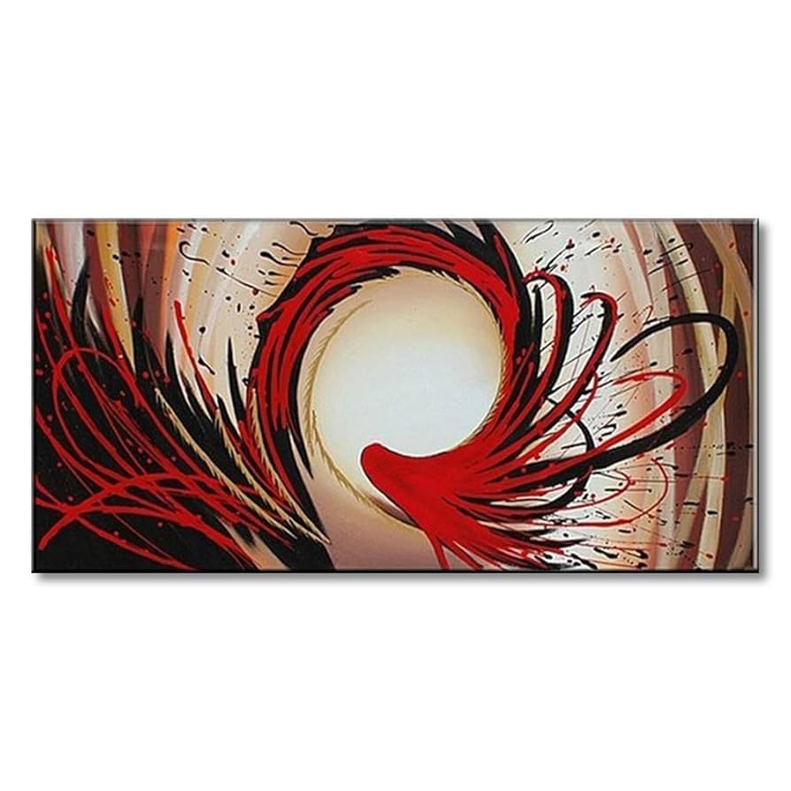 Amazon.co.jp: Seekland Art ハンドメイド 抽象画油彩画