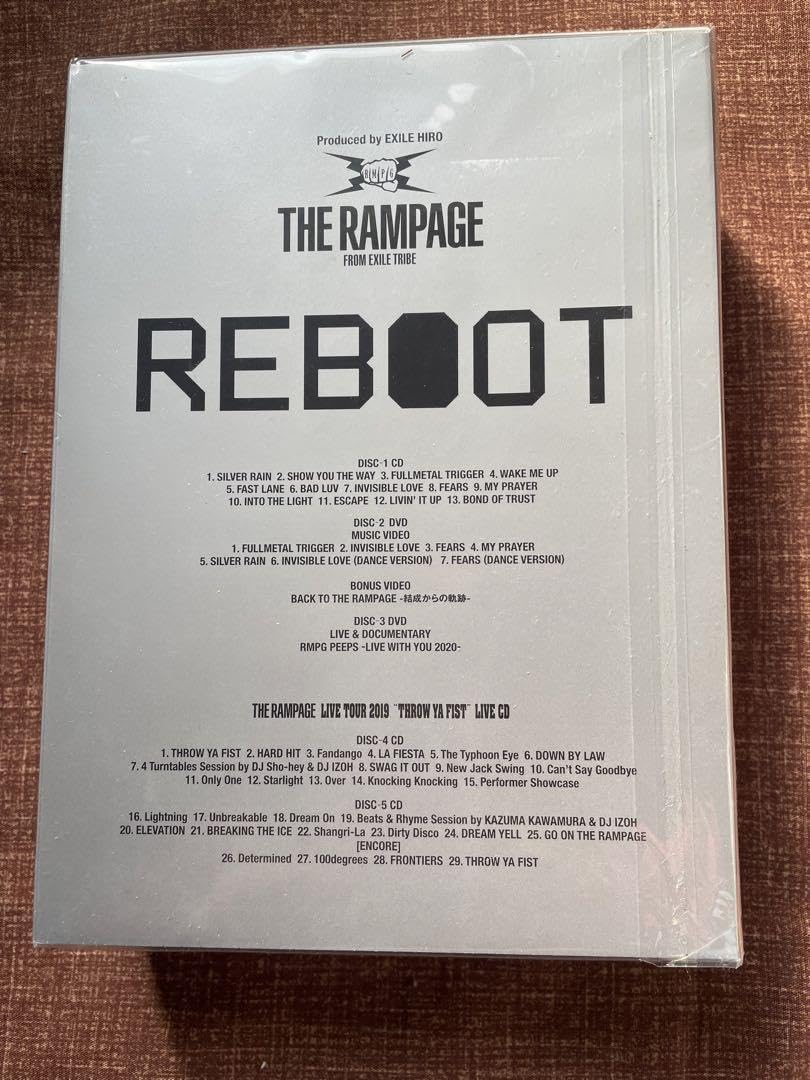 Amazon.co.jp: THE RAMPAGE REBOOT LIVE DVD フォトブック : パソコン