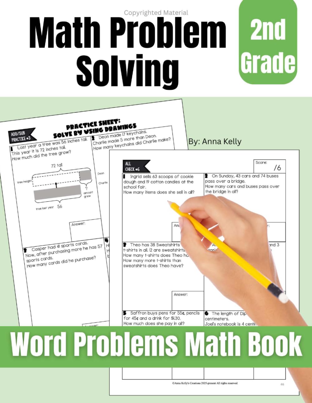 2nd Grade Math Problem Solving: Word Problems Math Book (Math Word Problems)