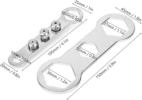 Miniatura 6 de Hilitand Adaptador de pistola remachadora eléctrica Adaptador de pistola de tuerca remachadora Adaptador de pistola remachadora Inserto remachador