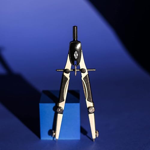 Miniatura 2 de ALVIN 302VJ - Juego de barras de brújula introductoria de arco de velocidad, kit de geometría e ingeniería, herramientas de dibujo y arquitectura,