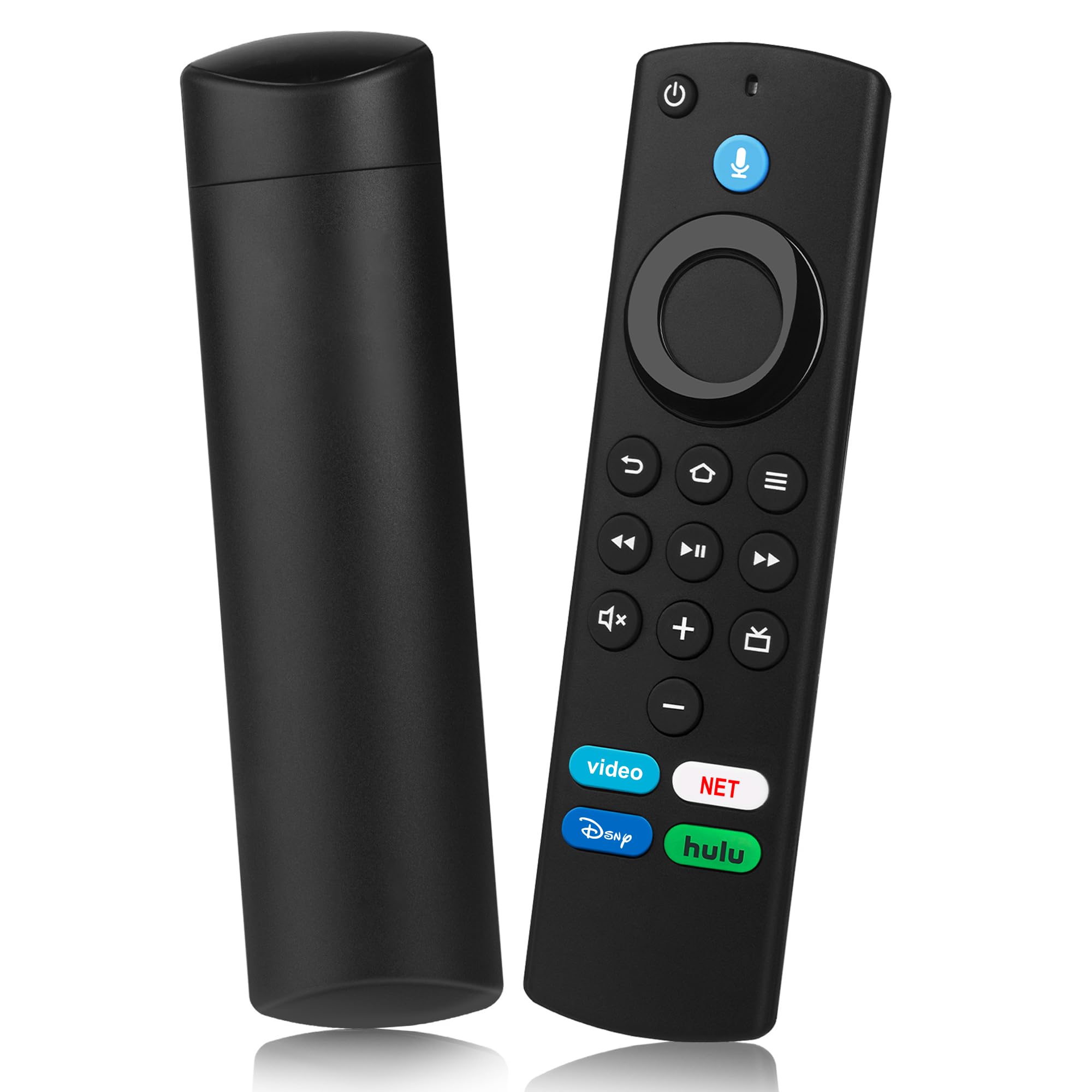 Mando a distancia de repuesto para Smart TV Stick, control de voz compatible con todas las series Insignia/Pioneer/Omni, reemplazo remoto para Smart TV y Cube