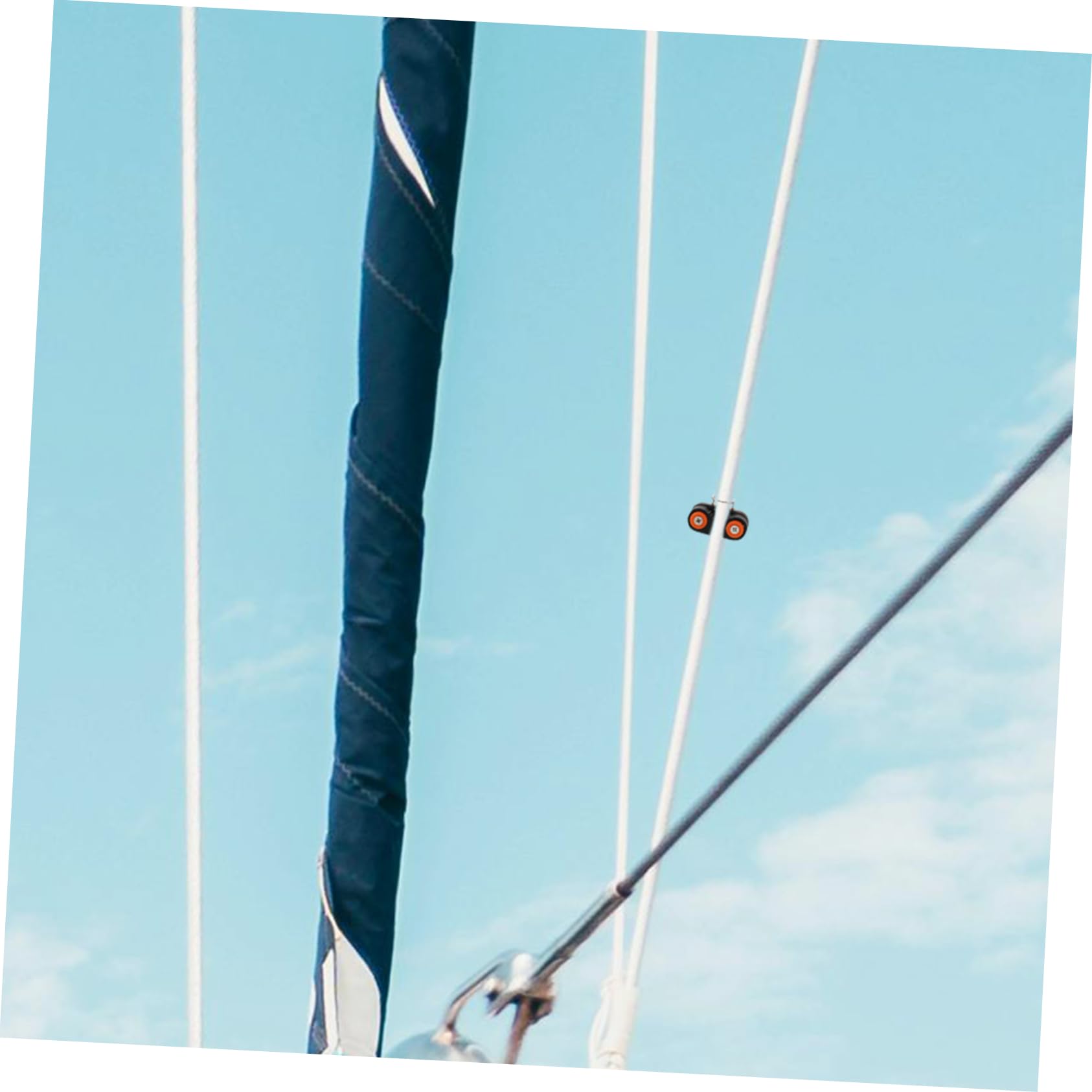 OSOLADY Nylon Fitness Equipment Line Cleat Cover Ball Bearing Cam Clip Kayak Accessories