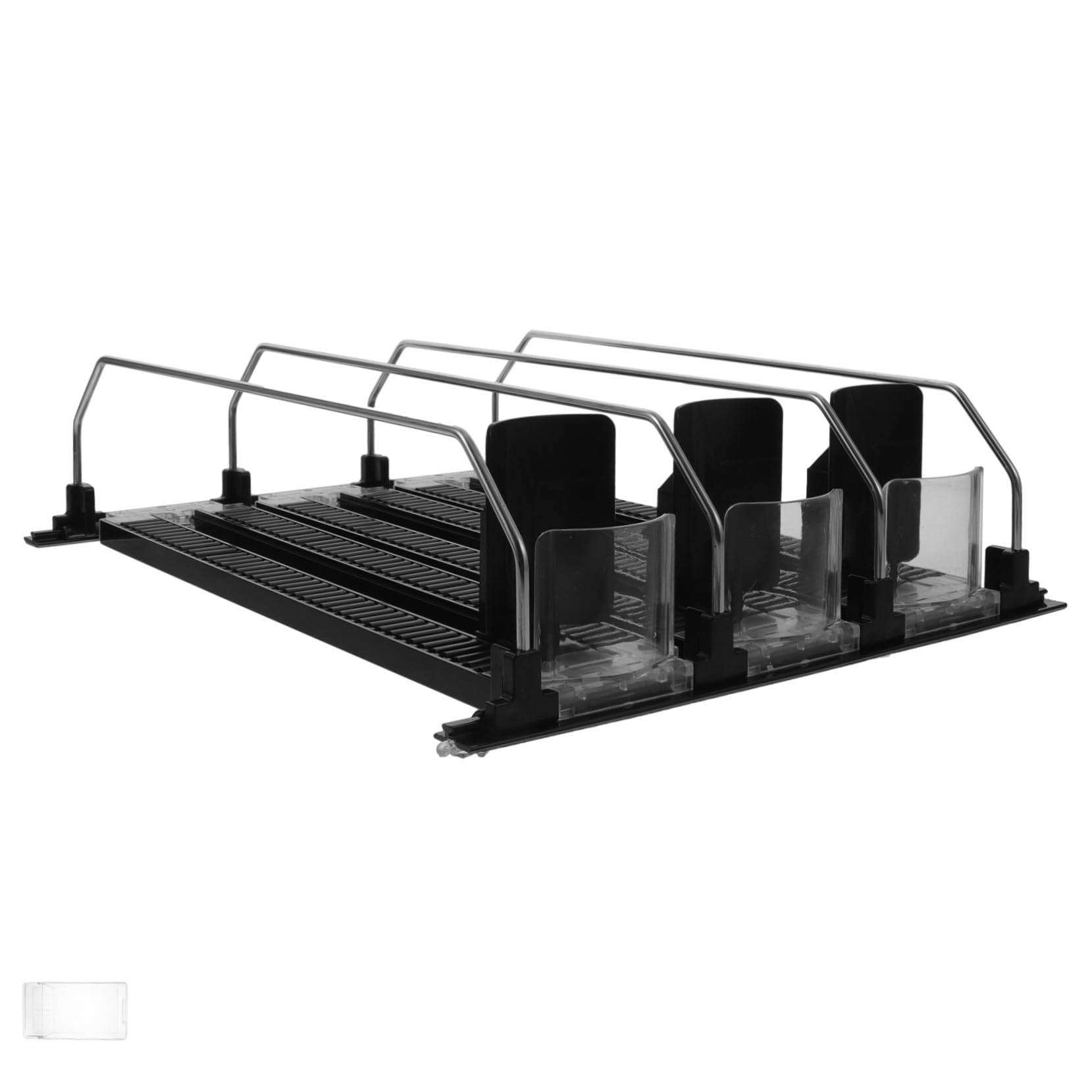 ERINGOGO 3 pièces Organisateur Boissons Réfrigérateur Pousse-canettes Automatique Résistant pour Bouteilles et Boissons Canettes