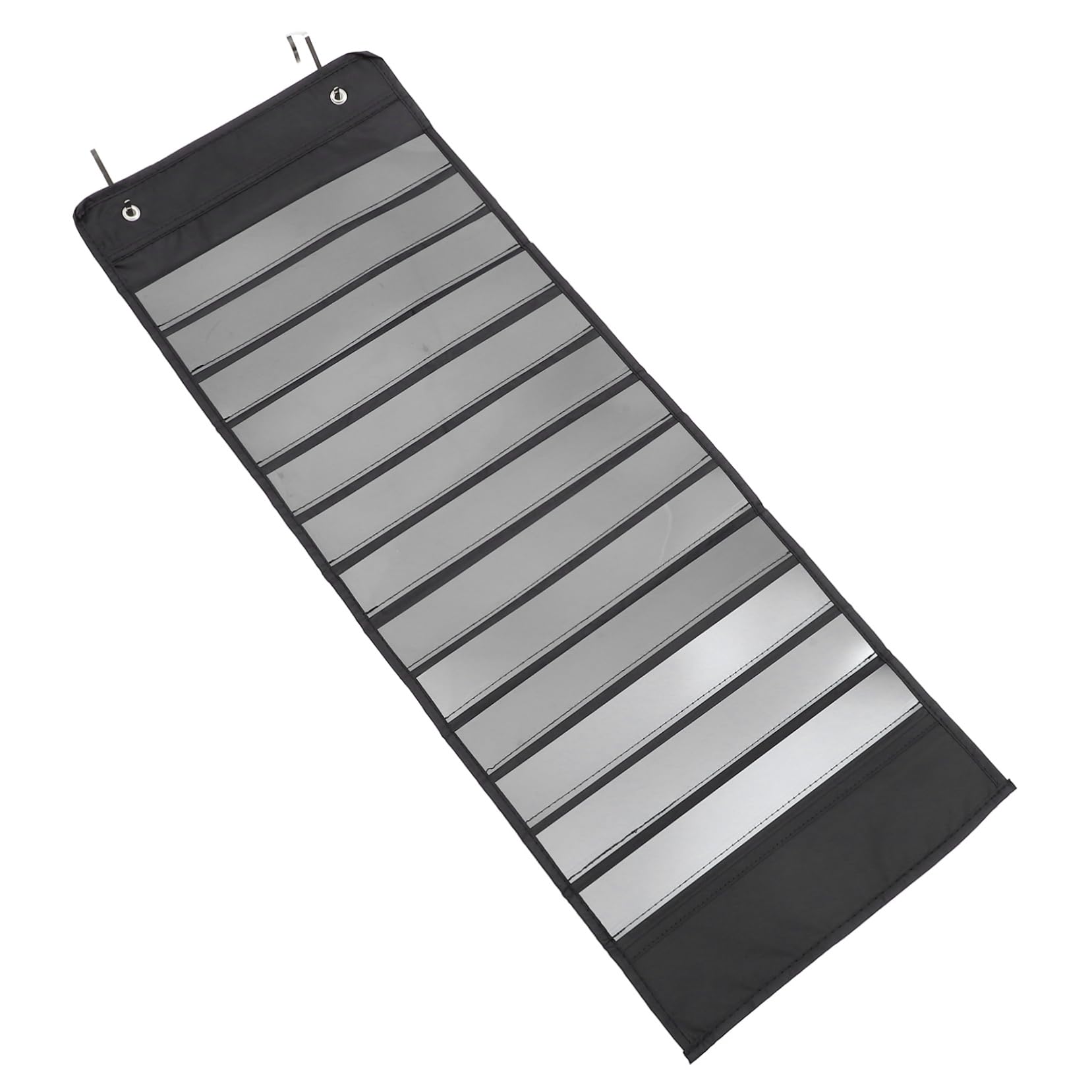 DOITOOL Hanging Pocket Chart Organizer for Class Schedule Convenient Wall Mounted Storage Bag for Classroom Office Home