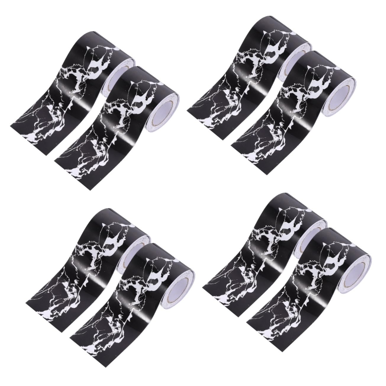 OSALADI 8rotoli Battiscopa Flessibile Autoadesivo Design Rivestimento Decorativo Per Corridoi e Camere Confezione
