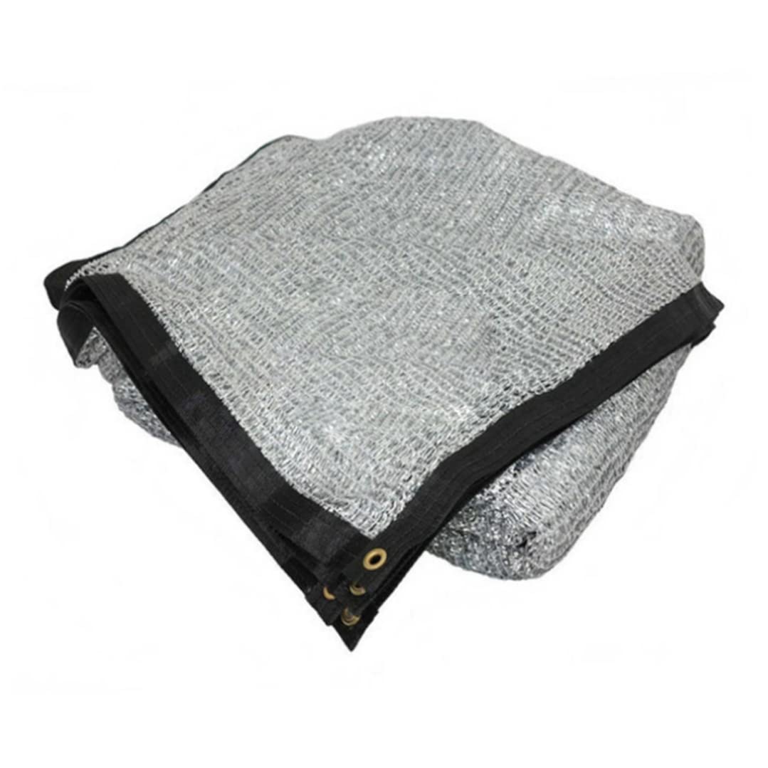 Shade Netting Aluminet Car Cover Shade Cloth Panels with Grommets Heavy Duty Sun Reflect Shade 2m x 2m