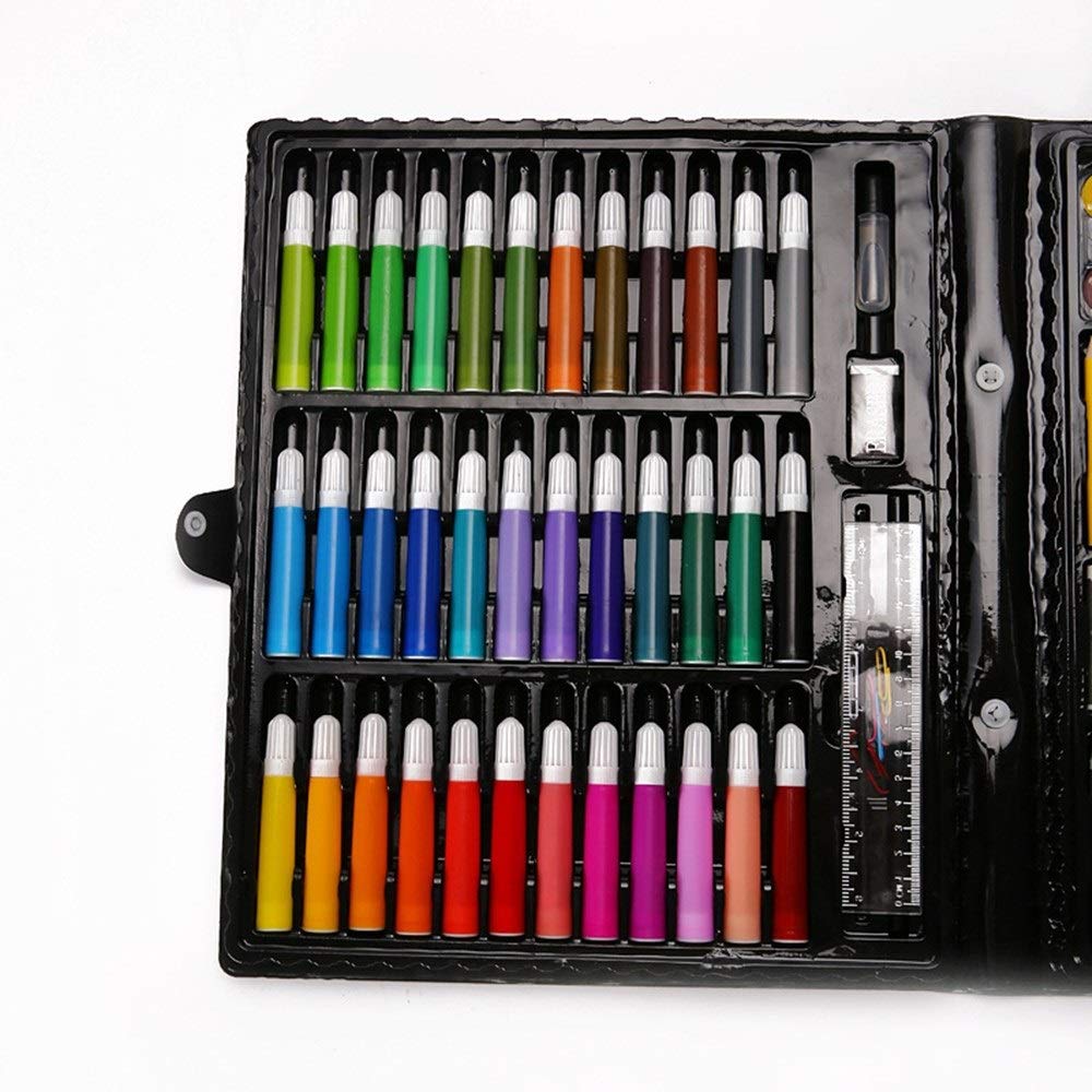 Amazon.co.jp: お絵かきセット 絵具セット 落書き絵画黒小学校