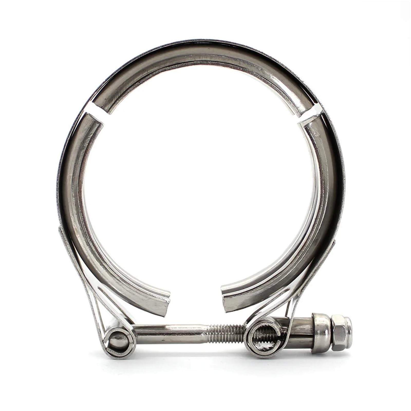 Abrazaderas de manguera banda en V acero inoxidable 304 for juntas tubo escape motor gasolina