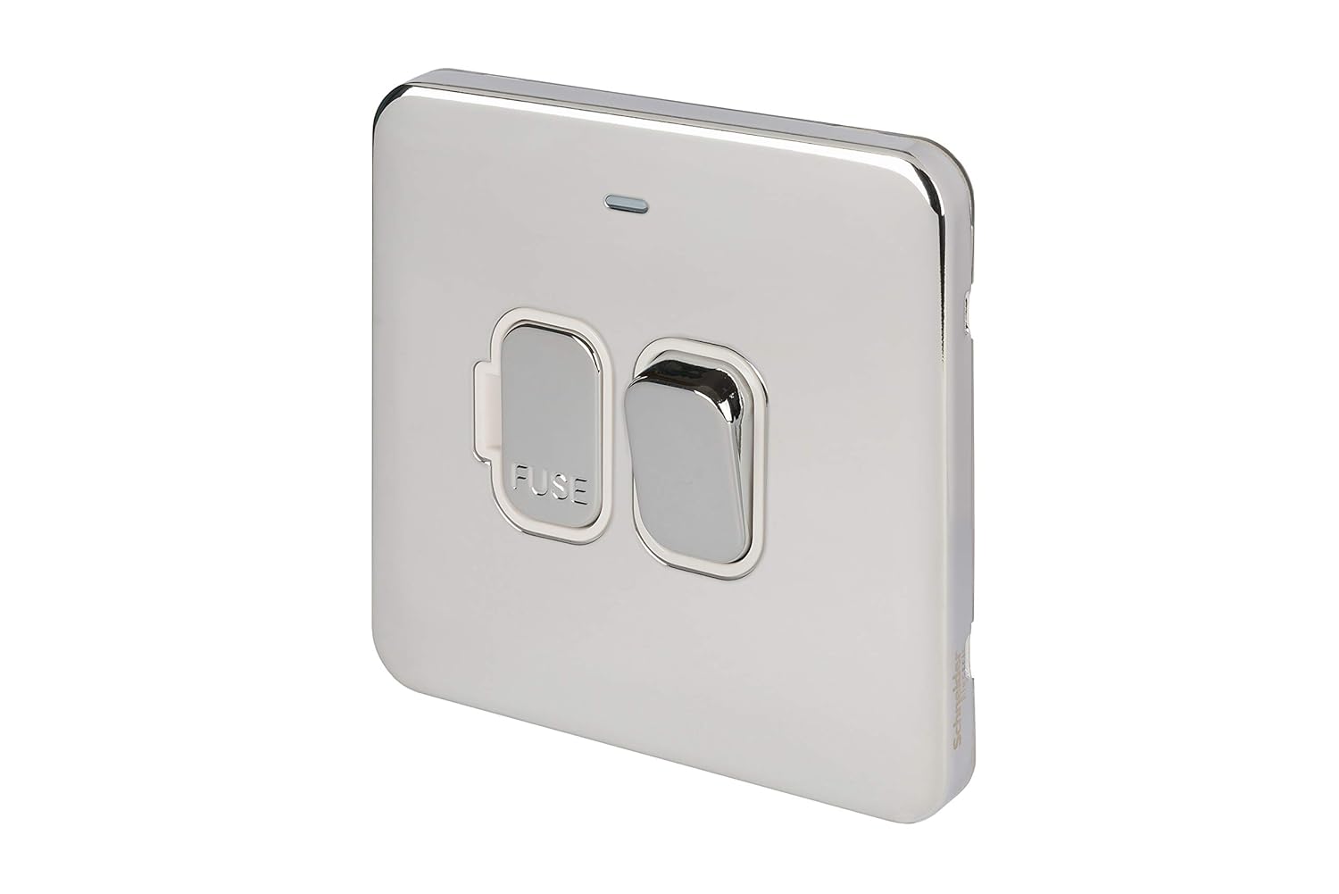 Schneider Electric Lisse Screwless Deco GGBL5011WPC 13A Double Pole Switched Fused Connection Unit with LED Indicator WPC - Image 3