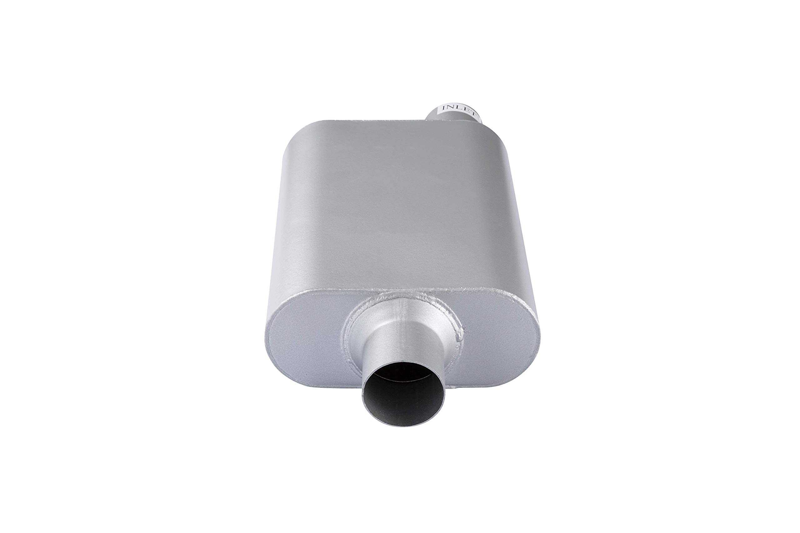 Universal Mufflers Dual Chamber 2.5" offset inlet (ID) 2.5" center outlet (ID) Performance Automotive Muffler Exhaust FH42541