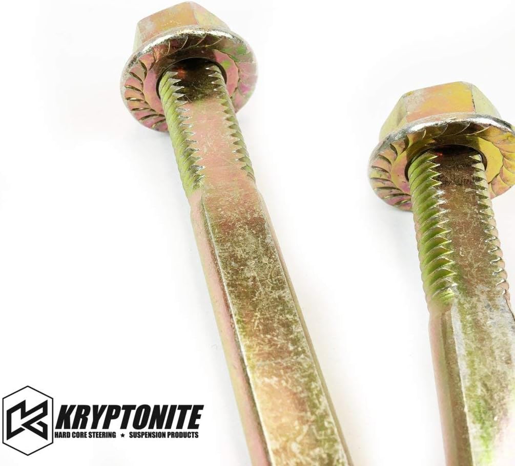 Kryptonite Stage 3 Leveling Kit with Fox Shocks & Cam Bolt Kit Compatible with 2001-2010 Chevy/GMC 2500HD 3500HD KR10STAGE3FOX+CAM