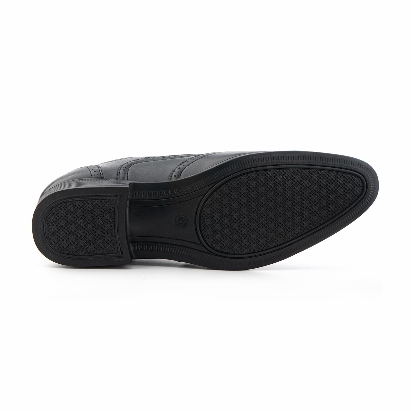 Hitmars Zapatos Oxford Hombre Zapatillas Vestir Derby Zapatos Boda Brogues Zapatos de Vestir Formales Cordones Clásico Zapatos Traje Negro 42 EU
